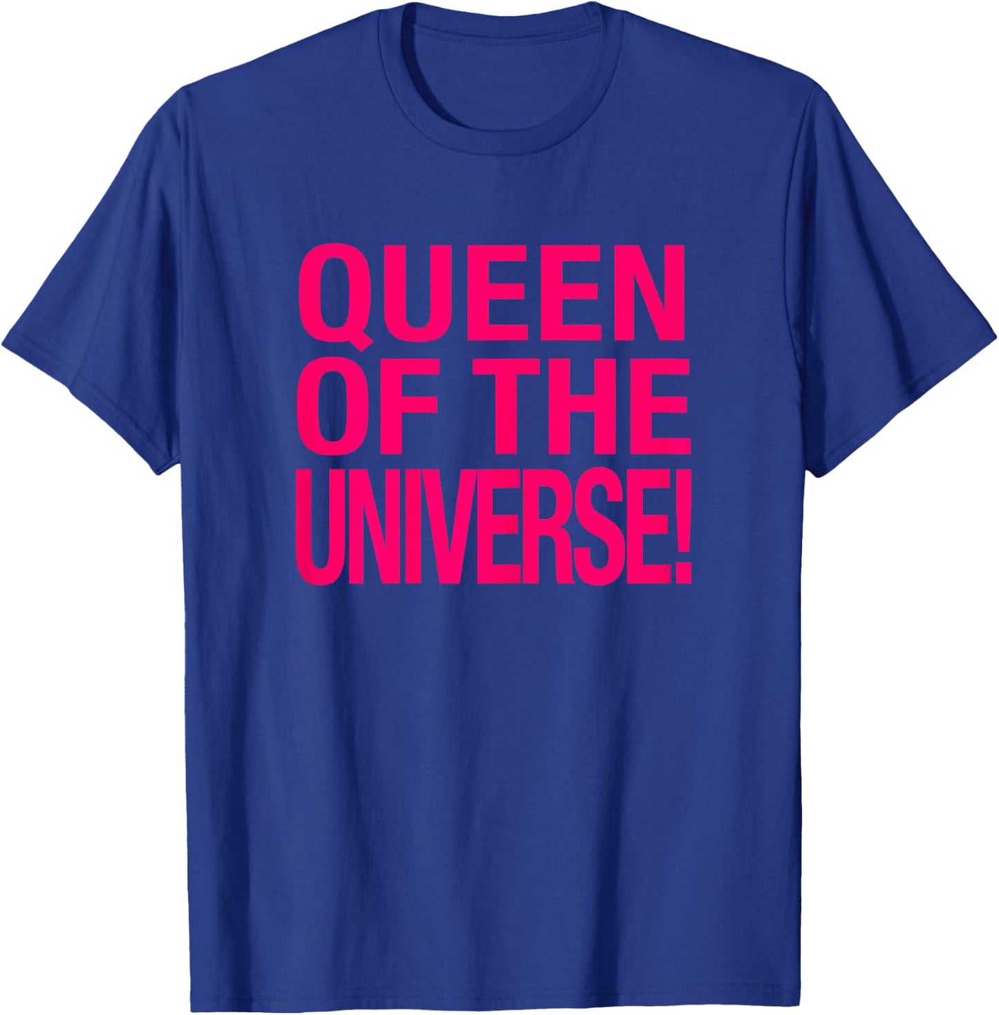 Queen of The Universe Baby Y2K Slogan Women T-Shirt - T-Shirt | Royal