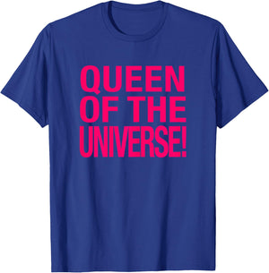 Queen of The Universe Baby Y2K Slogan Women T-Shirt - T-Shirt | Royal