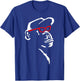 Monkey With Red Glasses Funny Animal Lover Cool T-Shirt - T-Shirt | Royal