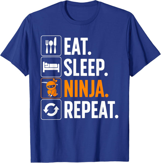 Ninja Art Women Ninja Martial Arts Ninja Costume T-Shirt - T-Shirt | Royal