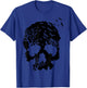 Skeleton with Trees and Birds T-Shirt - T-Shirt | Royal