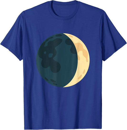 Waxing Crescent Moon Symbol Costume T-Shirt - T-Shirt | Royal