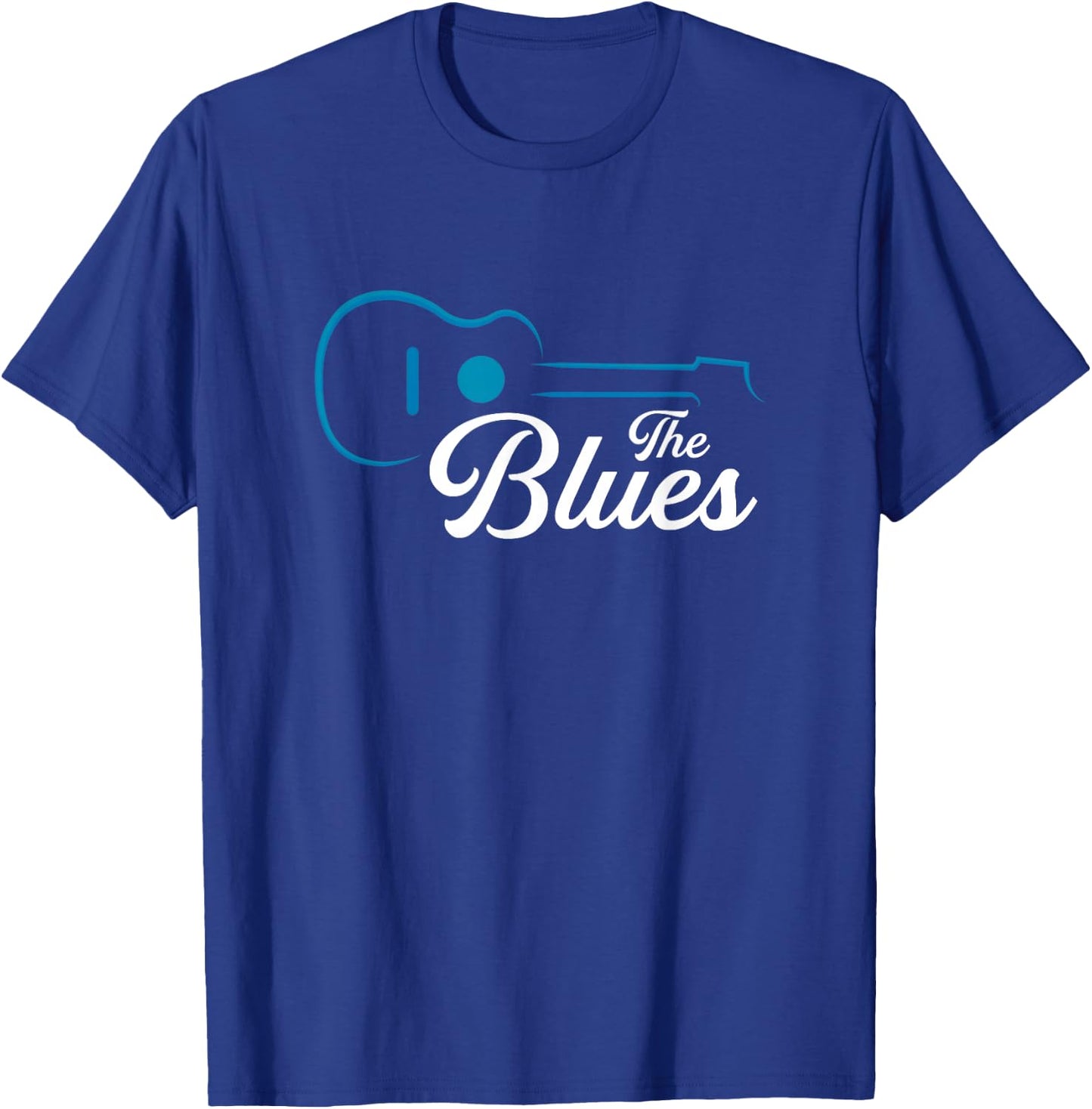 The Blues | American Folk Music | Guitar Musician T-Shirt - T-Shirt | Royal
