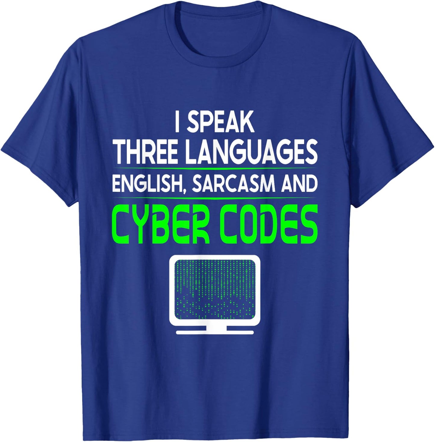 Cyber security Professional Funny IT Security Ethical hacker T-Shirt - T-Shirt | Royal