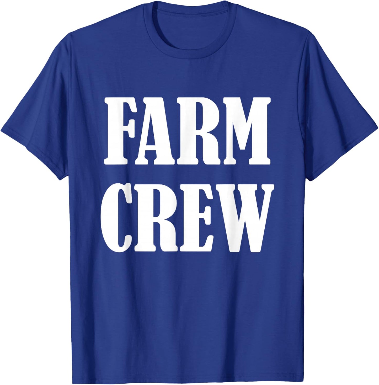 Farm Staff Uniform Farmers Design - Farm Crew T-Shirt - T-Shirt | Royal