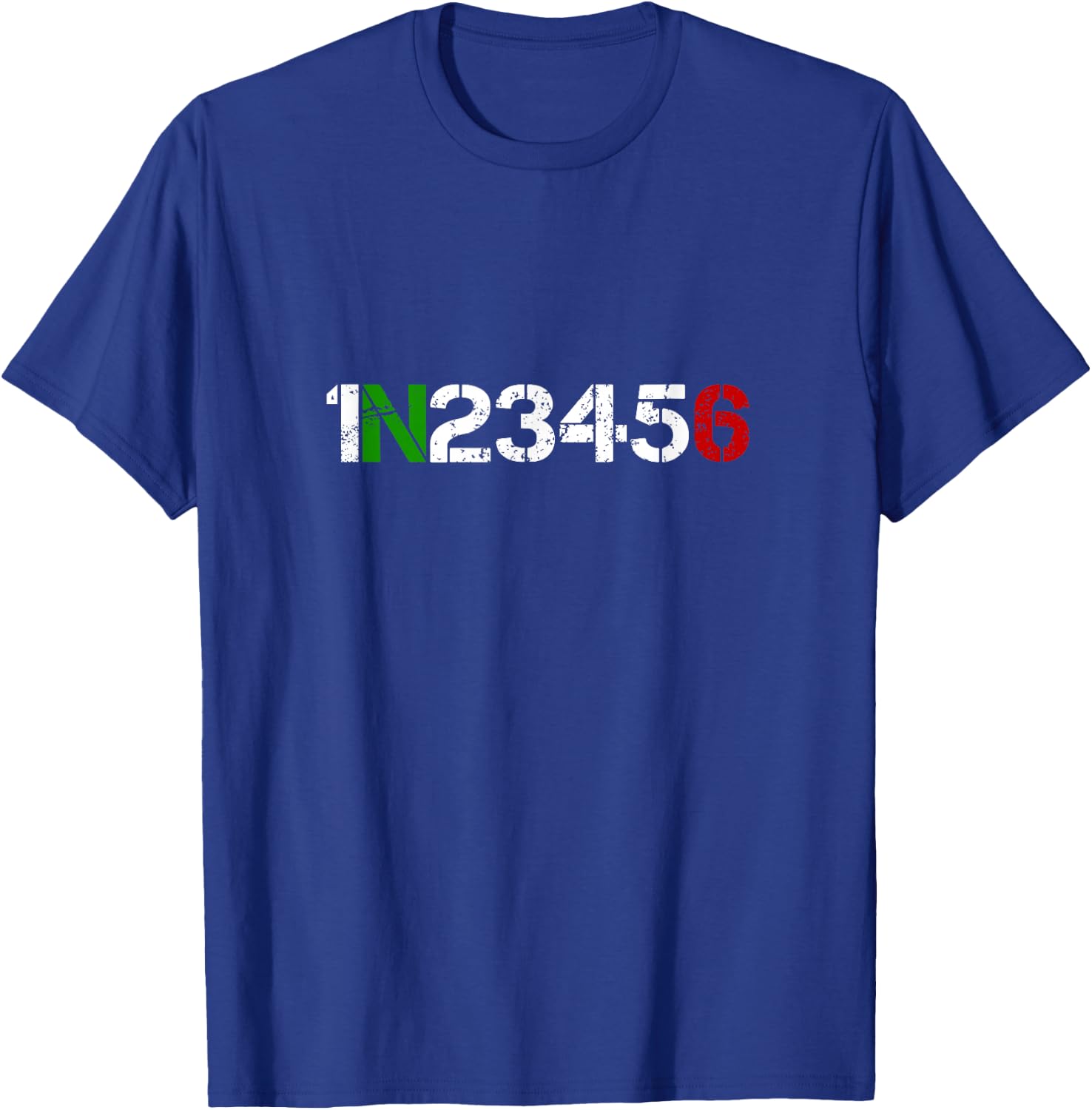Motorcycle Gear Shift 1N23456 Motorbike Biker Tour T-Shirt - T-Shirt | Royal