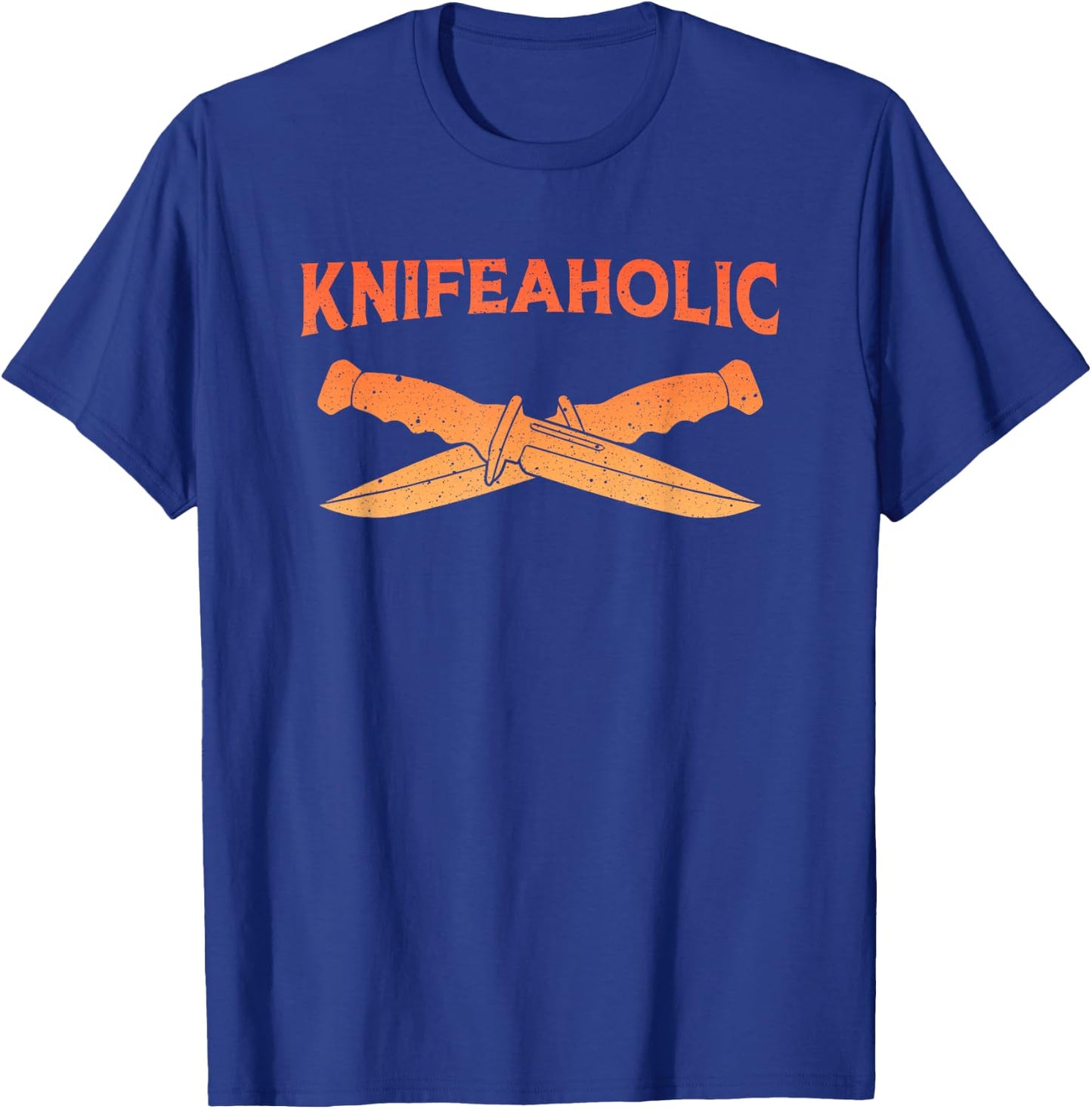 Knife Collecting Art Women Pocket Knives Blacksmith T-Shirt - T-Shirt | Royal