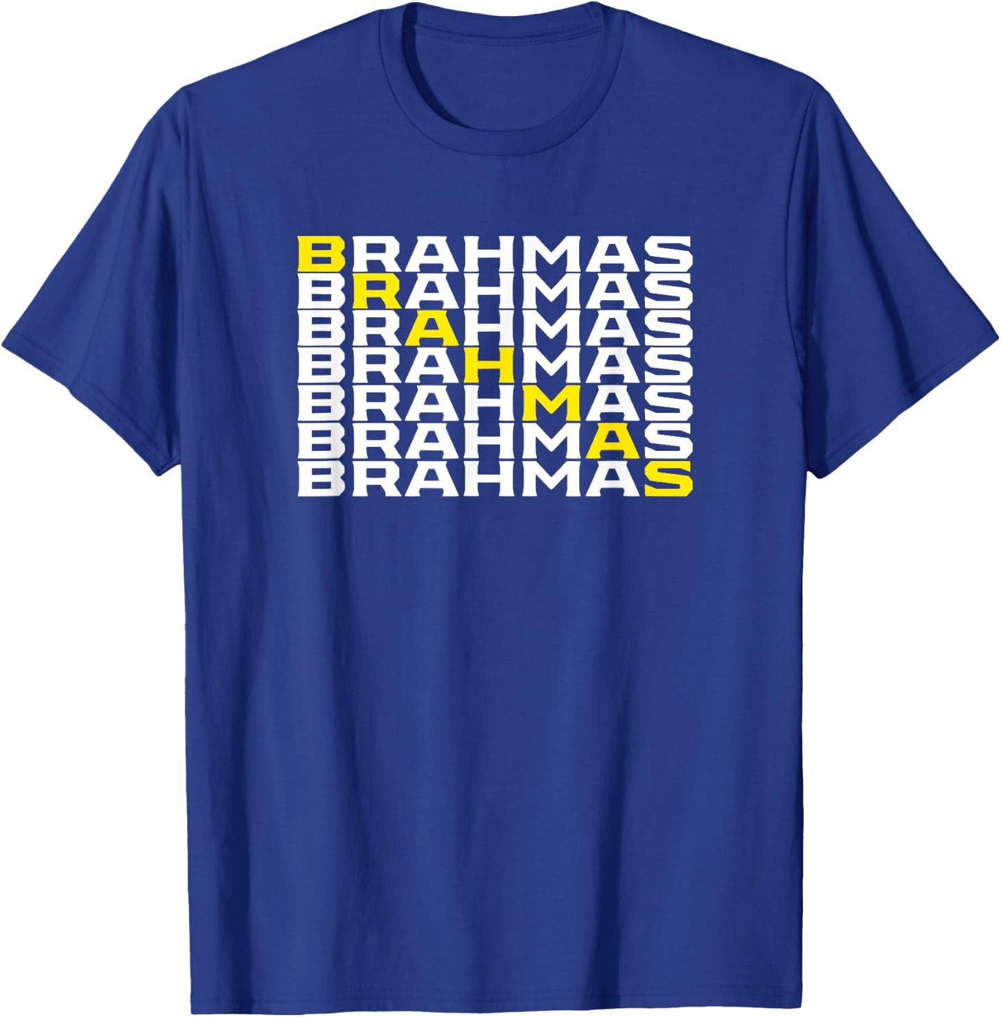 Brahmas San Antonio Football Tailgate T-Shirt - T-Shirt | Royal