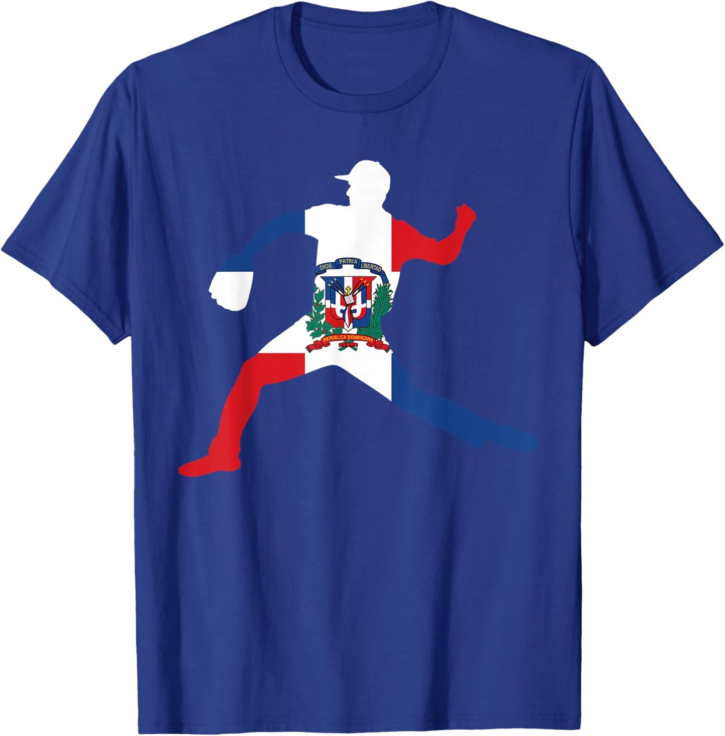Dominican Flag - Dominican Republic Baseball T-Shirt - T-Shirt | Royal