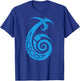 Tribal Fish Hook Shirt - Tribal Fishing - Makau Fish Hook T-Shirt - T-Shirt | Royal