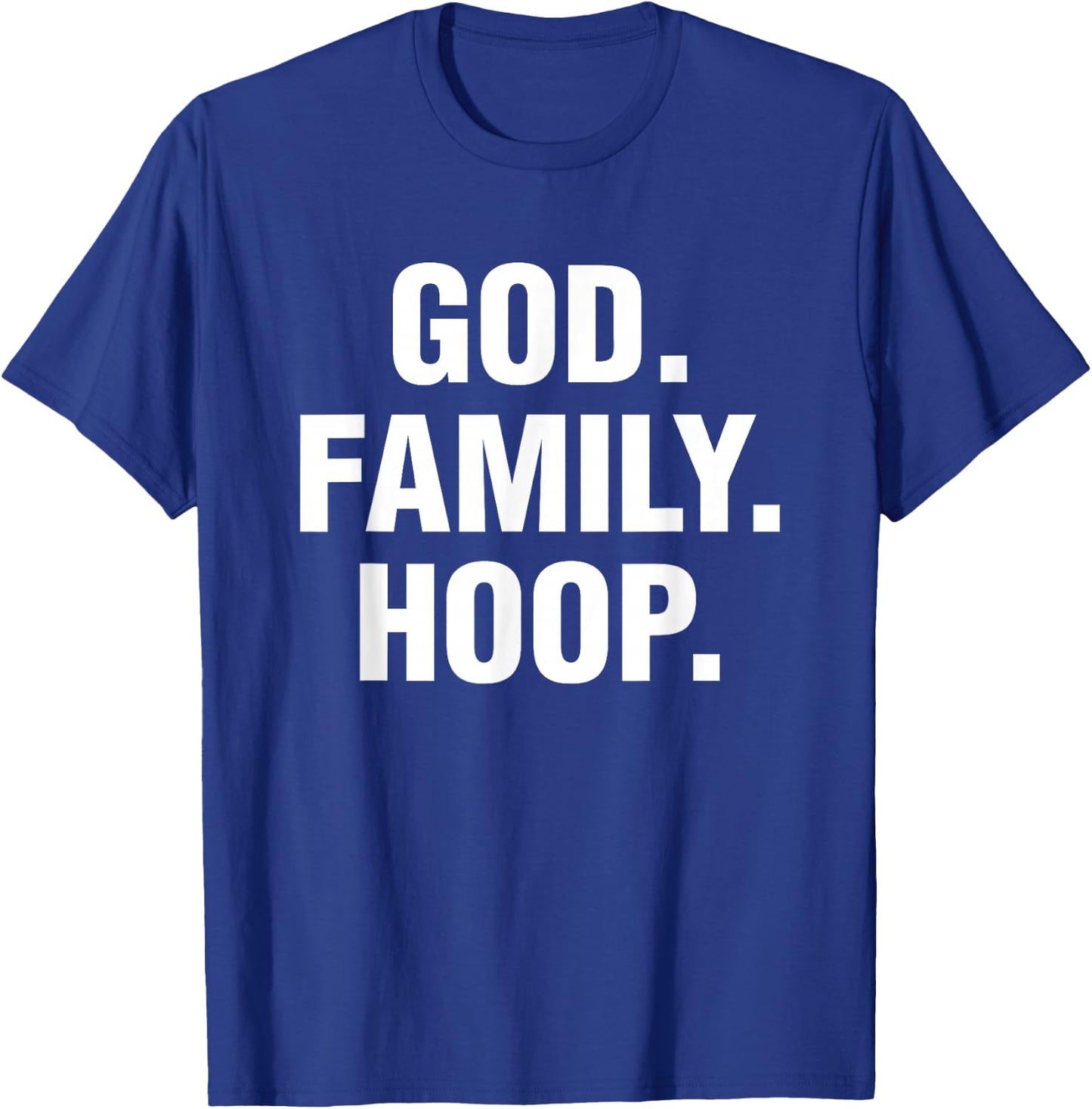 God Family Hoop Gift , Women, Adult, Girls, Boys T-Shirt - T-Shirt | Royal