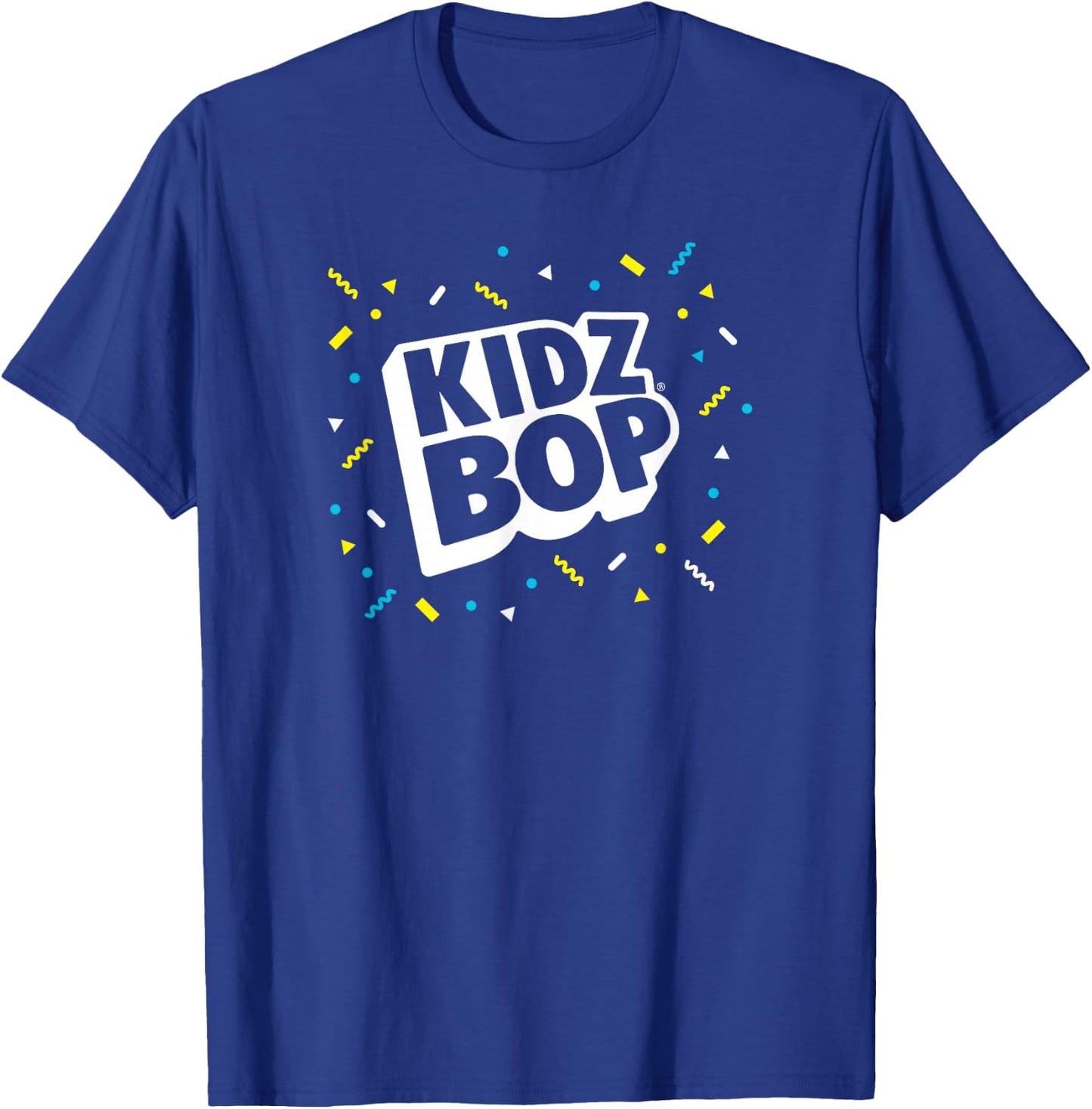 KIDZ BOP - Confetti Logo T-Shirt - T-Shirt | Royal