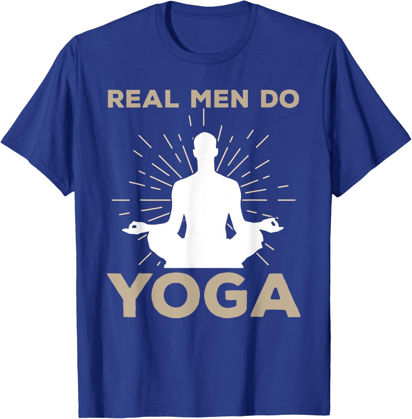 Funny Yoga Design Boys Yoga Pose Meditation Lovers T-Shirt - T-Shirt | Royal