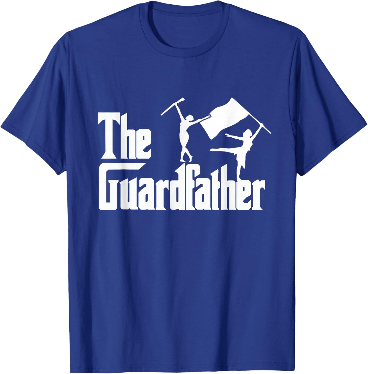 The Guardfather - Color Guard Dad T-Shirt - T-Shirt | Royal