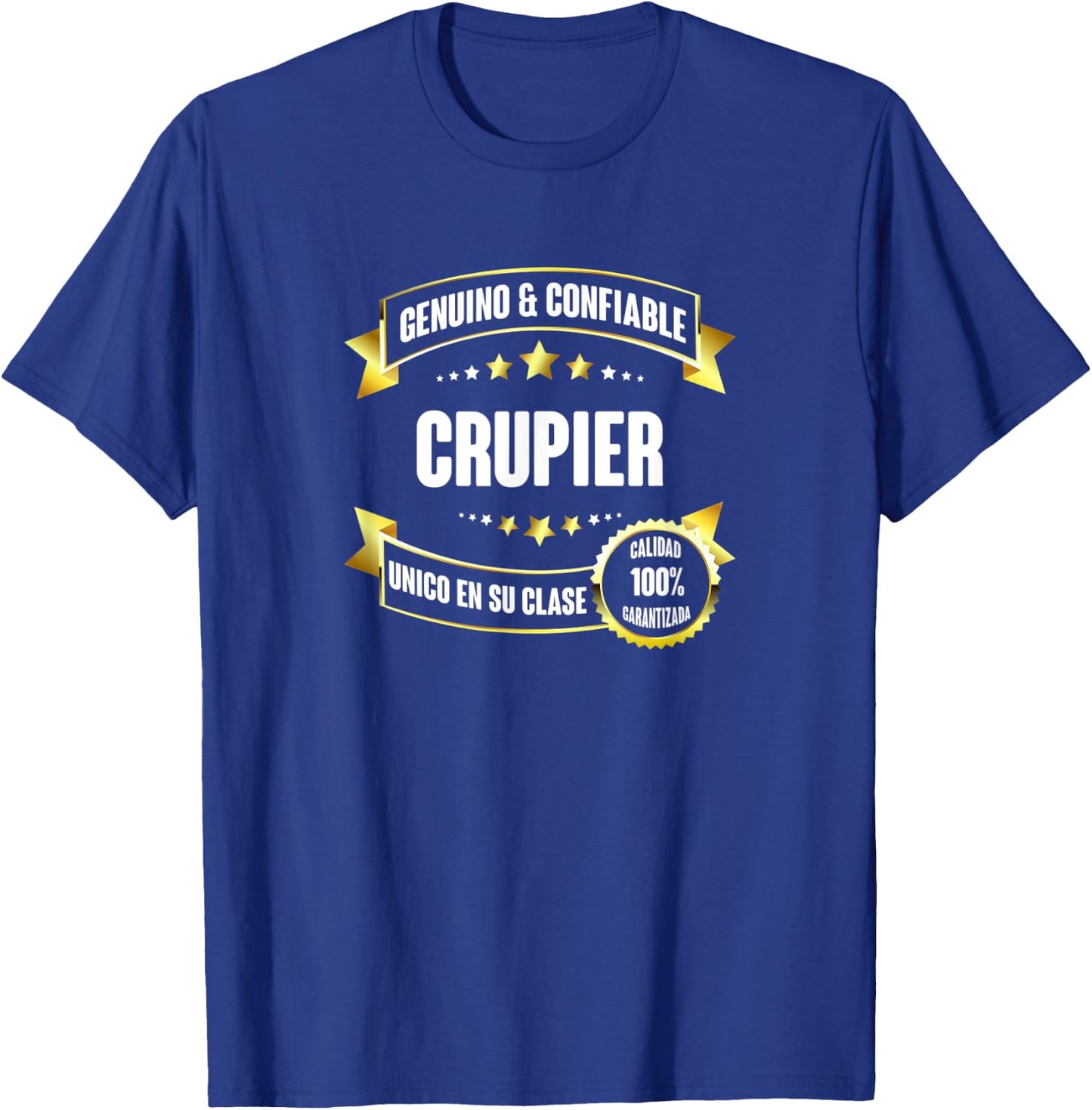 Gifts for CRUPIERS - Crupier THE ONLY T-Shirt - T-Shirt | Royal