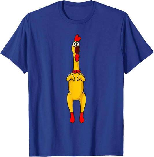 Rubber Chicken Gift & Rubber Chicken Accessoires -Adults Black Small T-Shirt - T-Shirt | Royal