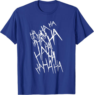 Hahaha Halloween Costume Funny Men Women Kids T-Shirt - T-Shirt | Royal