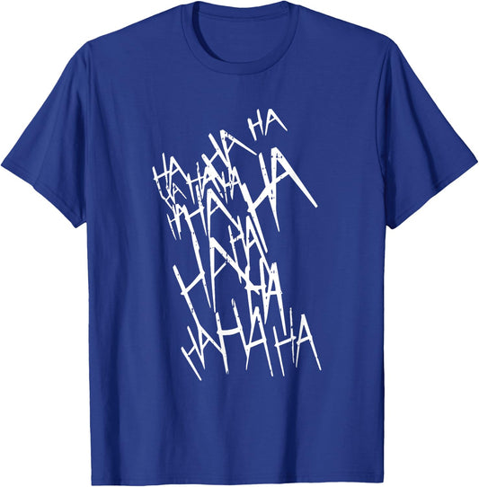 Hahaha Halloween Costume Funny Men Women Kids T-Shirt - T-Shirt | Royal