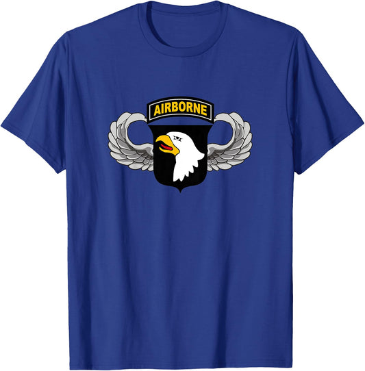 Kids 101st Airborne Division Wings for Boys, Girls, Son, Daughter T-Shirt - T-Shirt | Royal