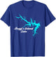 Minimalist Bugg's Island Lake - Virginia T-Shirt - T-Shirt | Royal