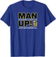 Man Up Christian 1 Peter 2:21 Bible Verse Peace Spiritual T-Shirt - T-Shirt | Royal