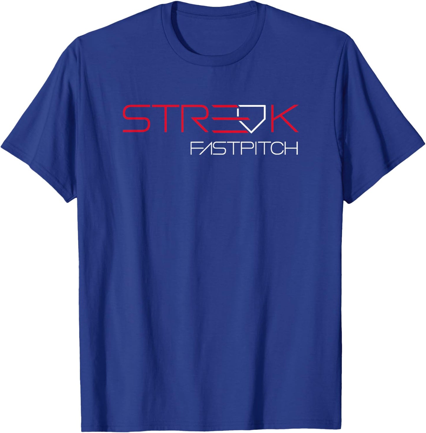 Hit Streak Softball E Homeplate Streak T-Shirt - T-Shirt | Royal