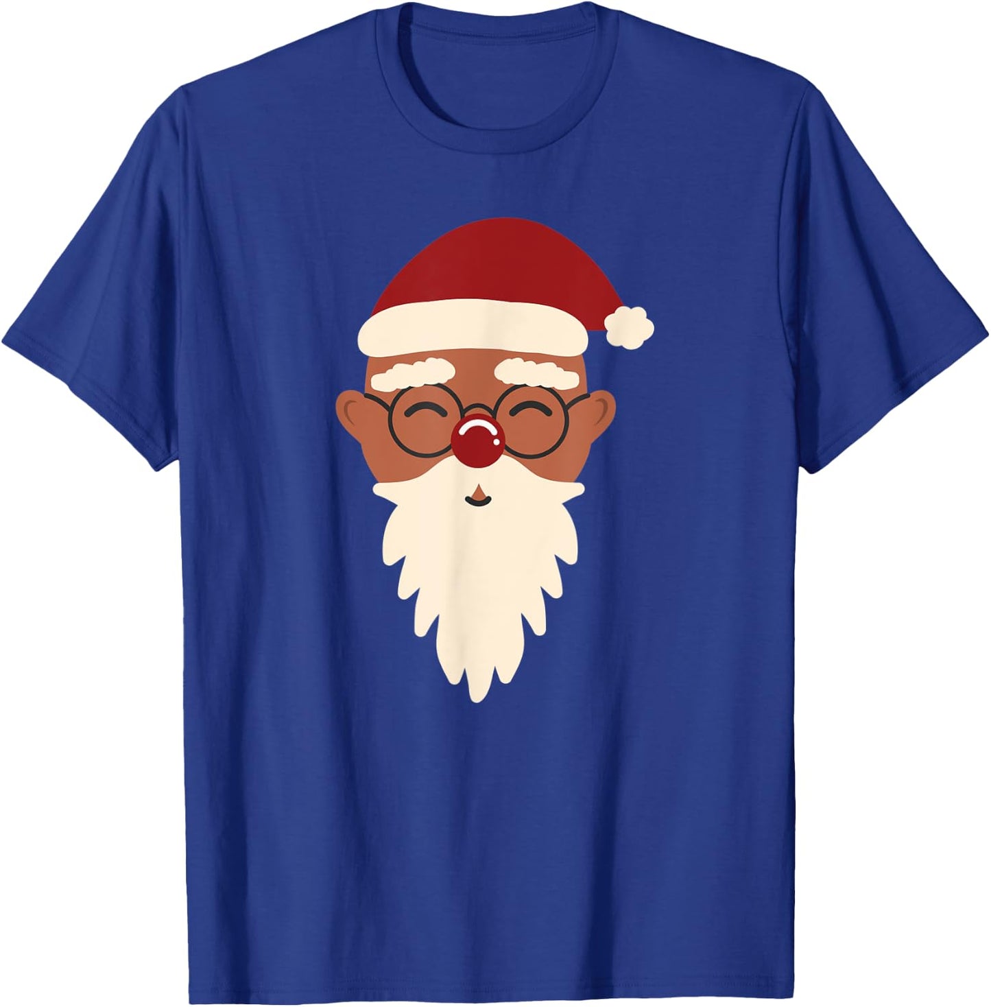 Indian Santa Claus Mr Mrs Couples Matching Christmas Pajamas T-Shirt - T-Shirt | Royal