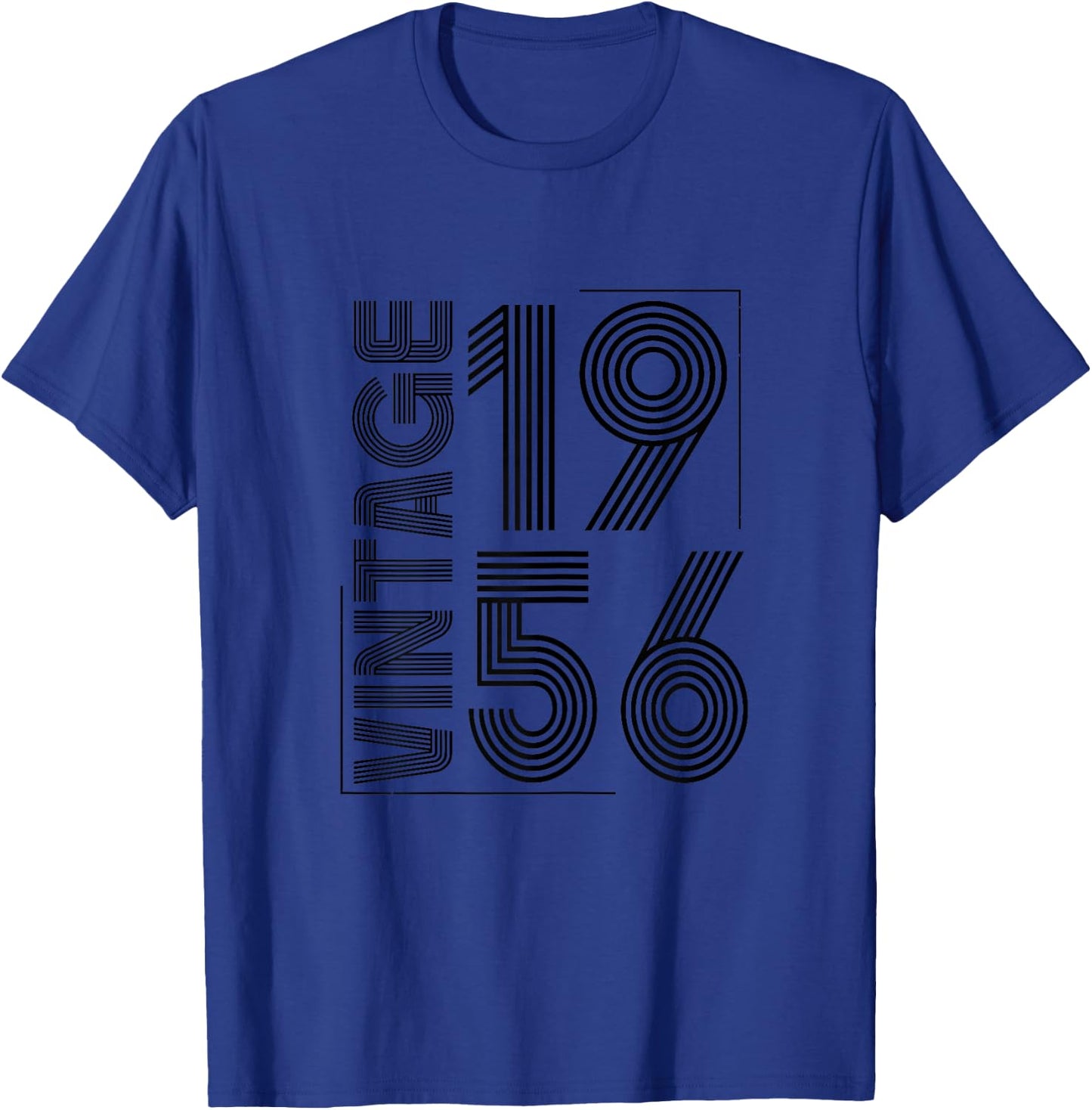 Vintage 1956 T Shirts Retro Funny 1956 Birthday T-Shirt - T-Shirt | Royal