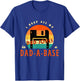 I Keep All My Dad Jokes In A Dad-A-Base Funny Retro Dad Joke T-Shirt - T-Shirt | Royal