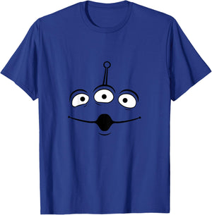 Kids Disney Pixar Toy Story Alien Face Toddler Youth T-Shirt - T-Shirt | Royal