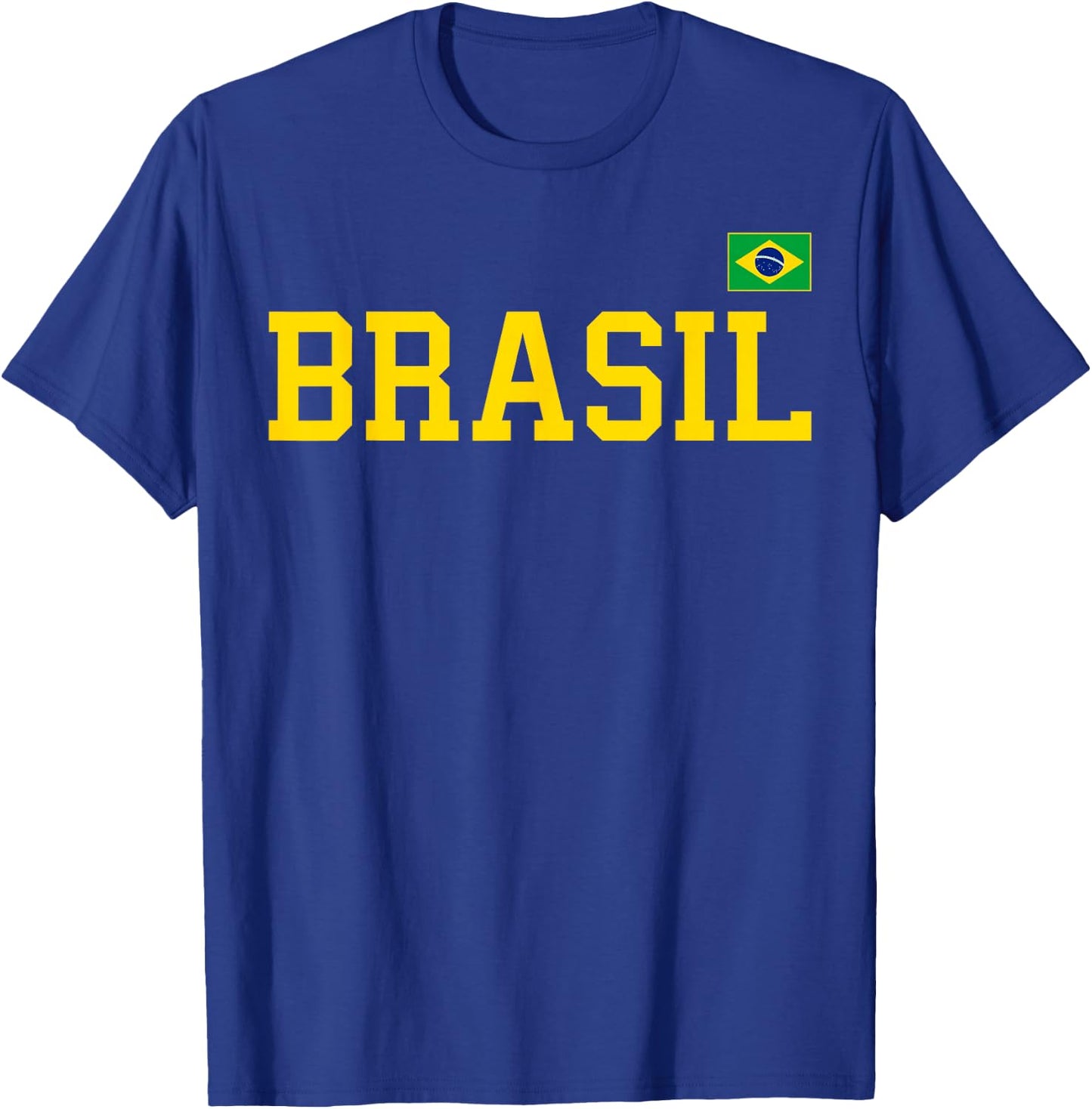 Brazil T Shirt Women Men Kids Brasil Gift Brazilian Flag T-Shirt - T-Shirt | Royal
