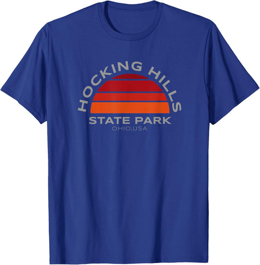 Hocking Hills Ohio Park T-Shirt - T-Shirt | Royal