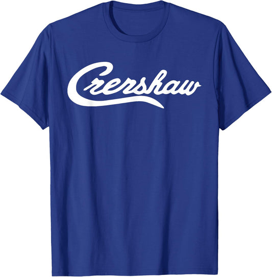 Crenshaw California LA, Los Angeles City T-Shirt - T-Shirt | Royal