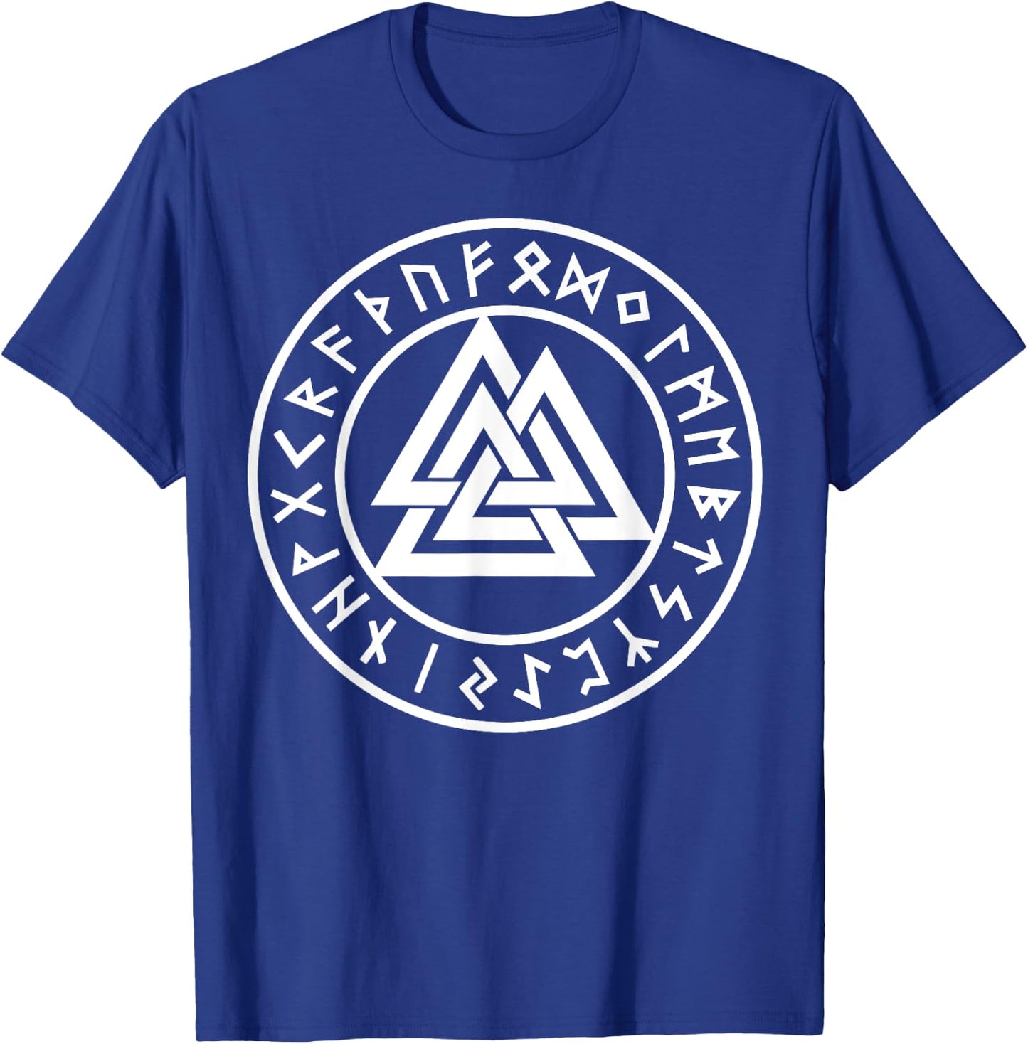 Valknut Wotan Knot Viking Odin Runes Asgard Valhalla Thor T-Shirt - T-Shirt | Royal