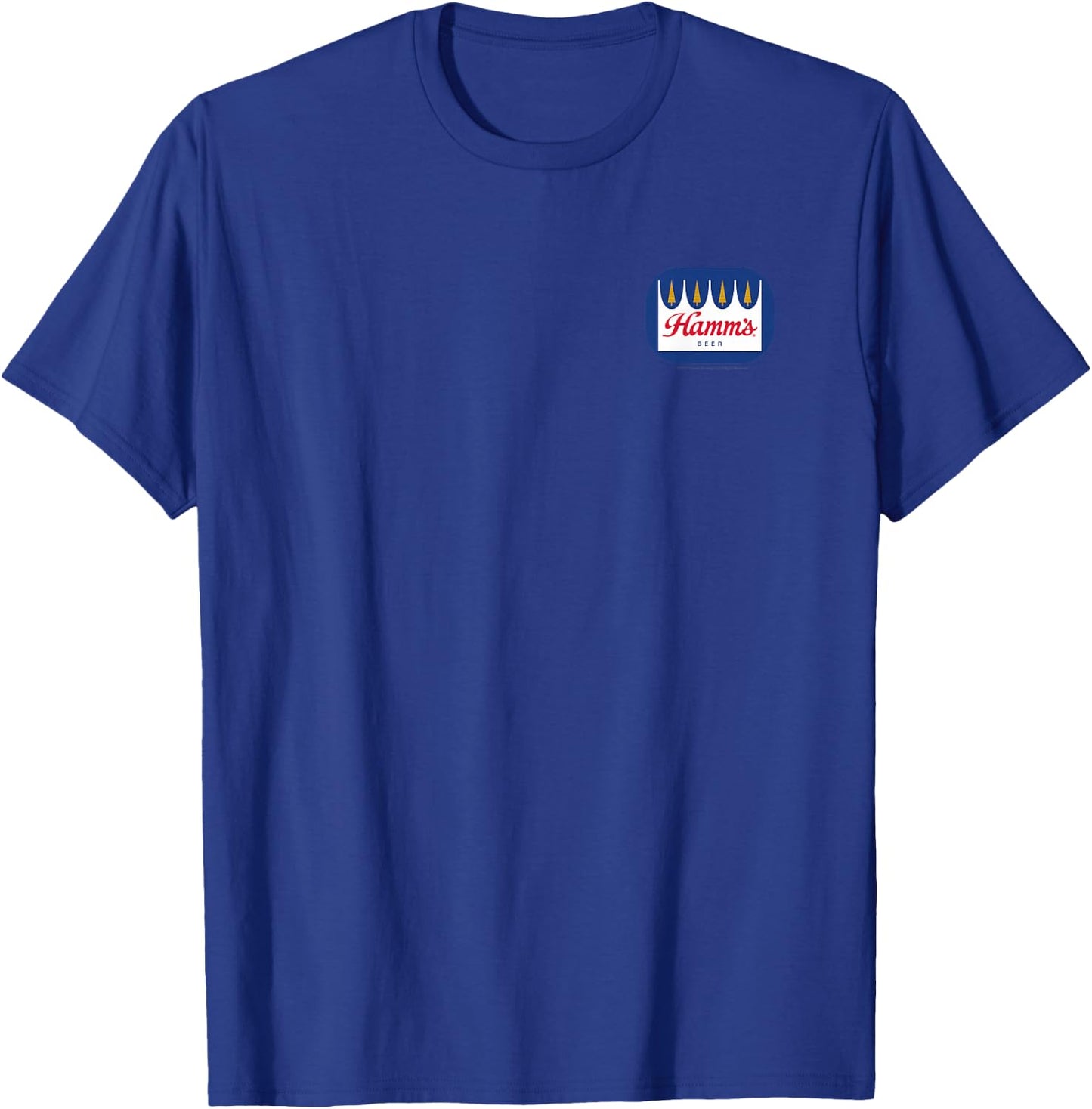 Hamm's - Round Logo T-Shirt - T-Shirt | Royal