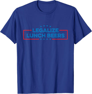 Legalize Lunch Beers T-Shirt - T-Shirt | Royal