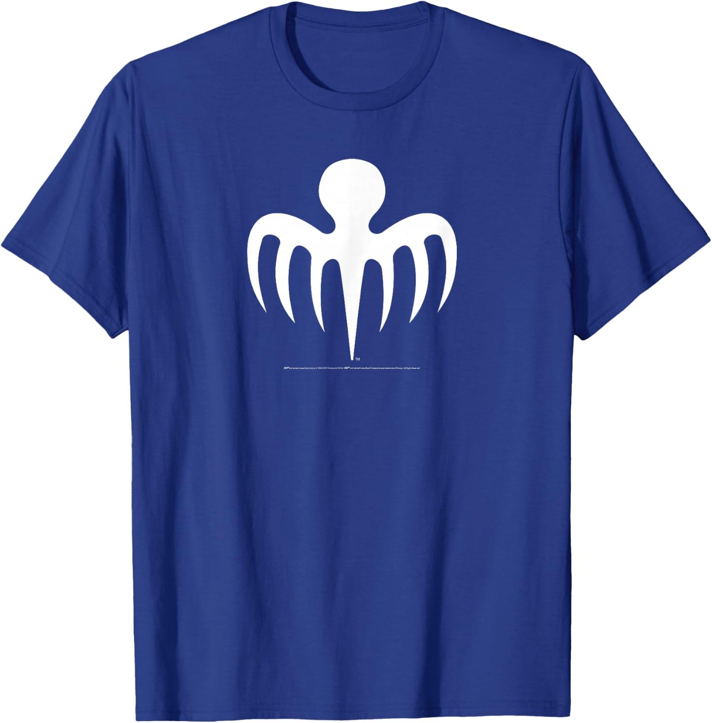 Official James Bond 007 Spectre Symbol (White) T-Shirt - T-Shirt | Royal