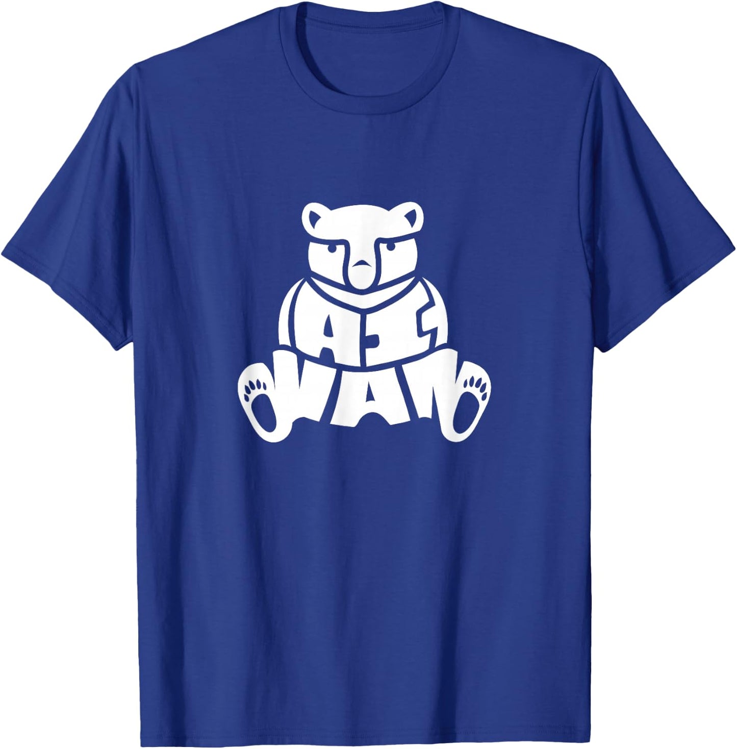 Taiwan Formosan Black Bear Word Art - Funny Animal T-Shirt - T-Shirt | Royal