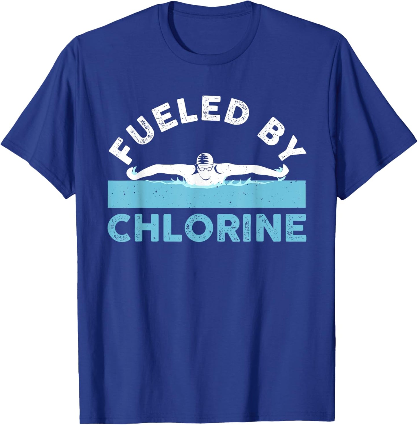Funny Swimming Designs Women Water Sports Lovers T-Shirt - T-Shirt | Royal
