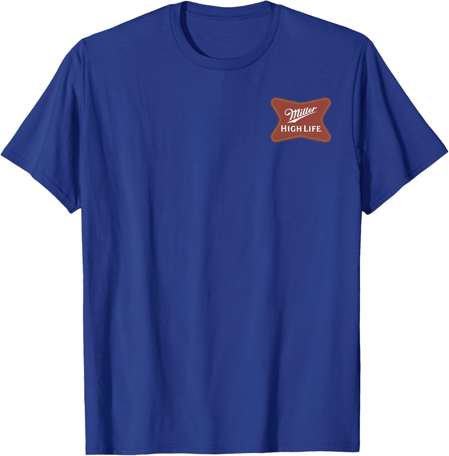 Coors Classic Miller High Life Front and Back T-Shirt - T-Shirt | Royal