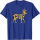 Chile Huemul Deer Word Art - Funny Animal T-Shirt - T-Shirt | Royal