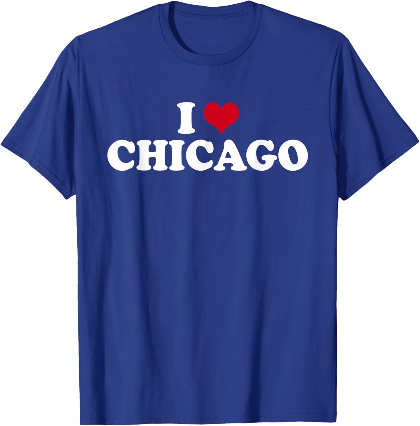I Love Chicago Illinois T-Shirt - T-Shirt | Royal