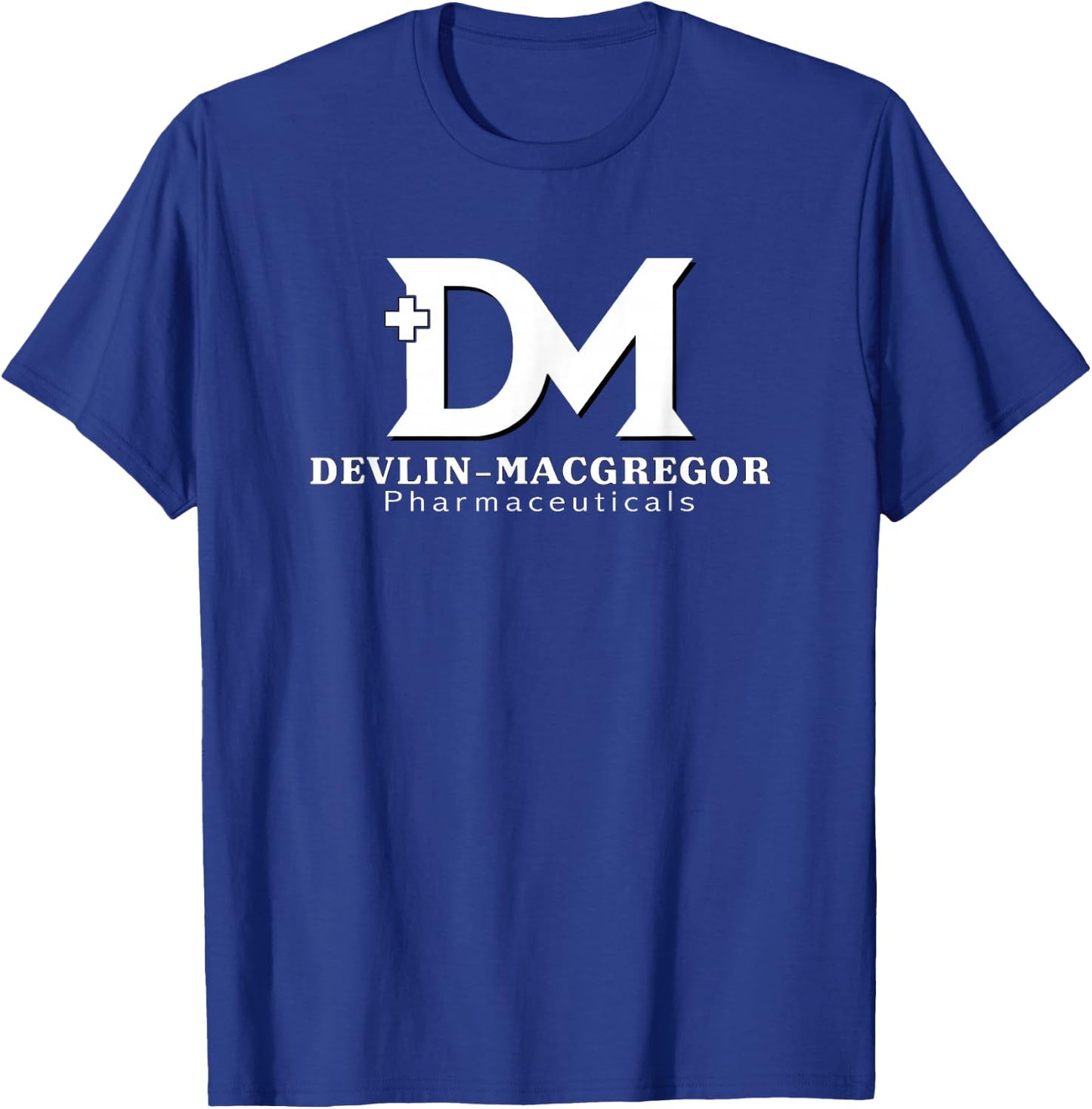 Aura Apparel -Adults & Kids Black Modern Medicine Retro T-Shirt - T-Shirt | Royal