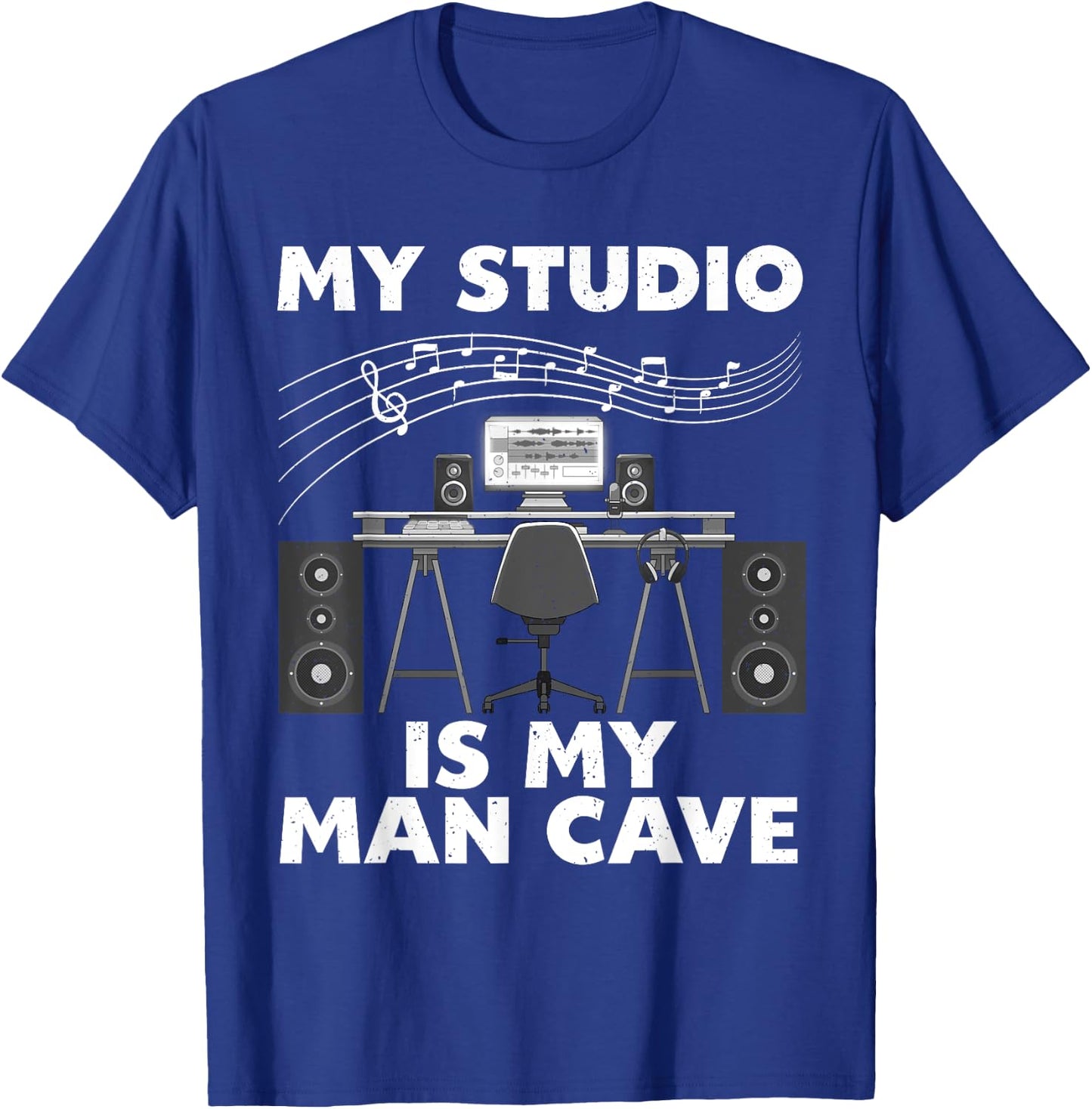 Cool Music Producer Art Women Hip Hop EDM Production T-Shirt - T-Shirt | Royal