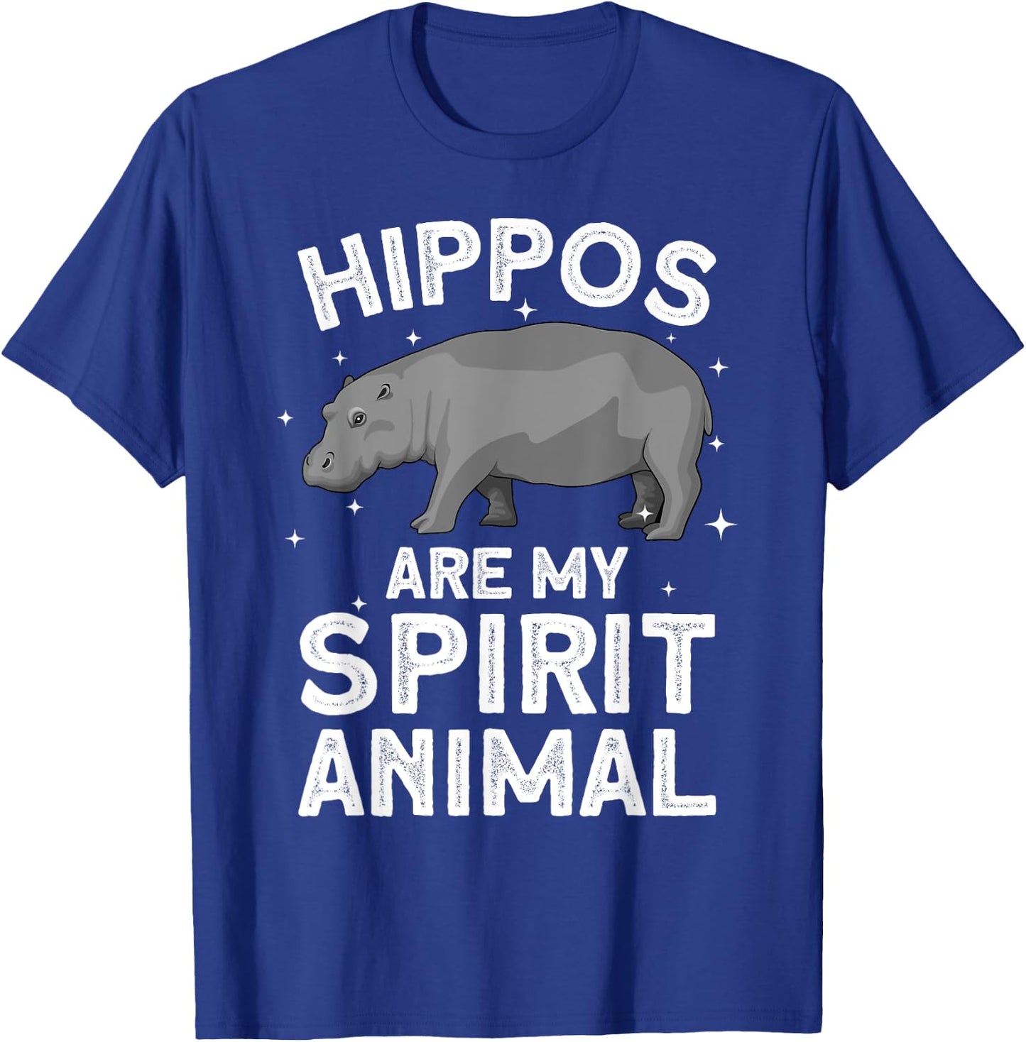 Funny Hippopotamus Design Women Animal Hippo Lover T-Shirt - T-Shirt | Royal