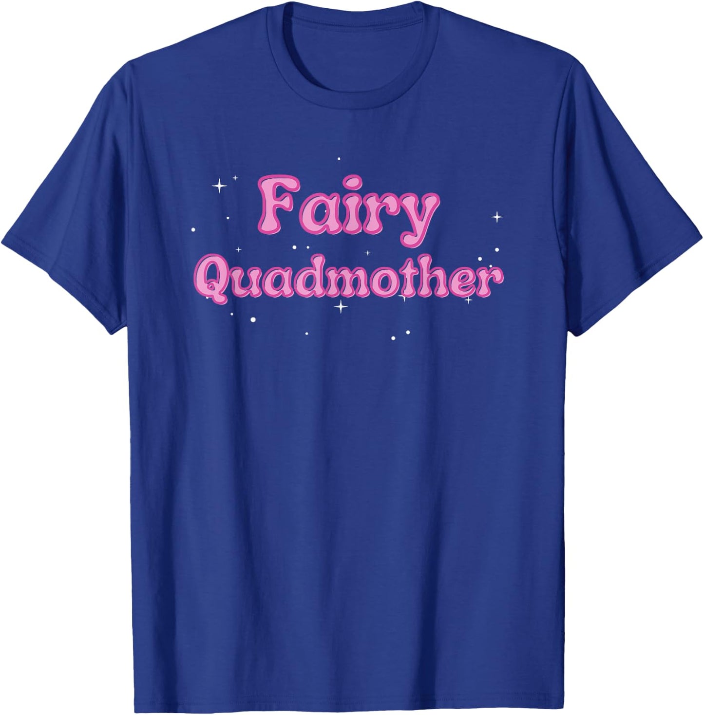 Cute Women's Oversized Gym Pump Cover Fairy Quadmother T-Shirt - T-Shirt | Royal