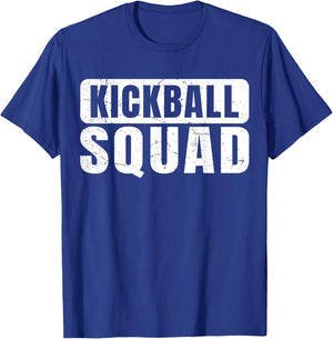 Kickball Squad Kickball Legend Player Kickball Adults Funny T-Shirt - T-Shirt | Royal