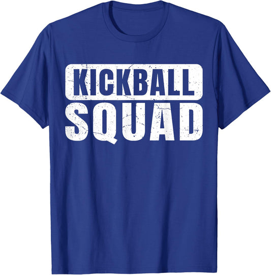 Kickball Squad Kickball Legend Player Kickball Adults Funny T-Shirt - T-Shirt | Royal