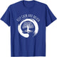 Keep Calm and Breath Meditation T-Shirt - T-Shirt | Royal