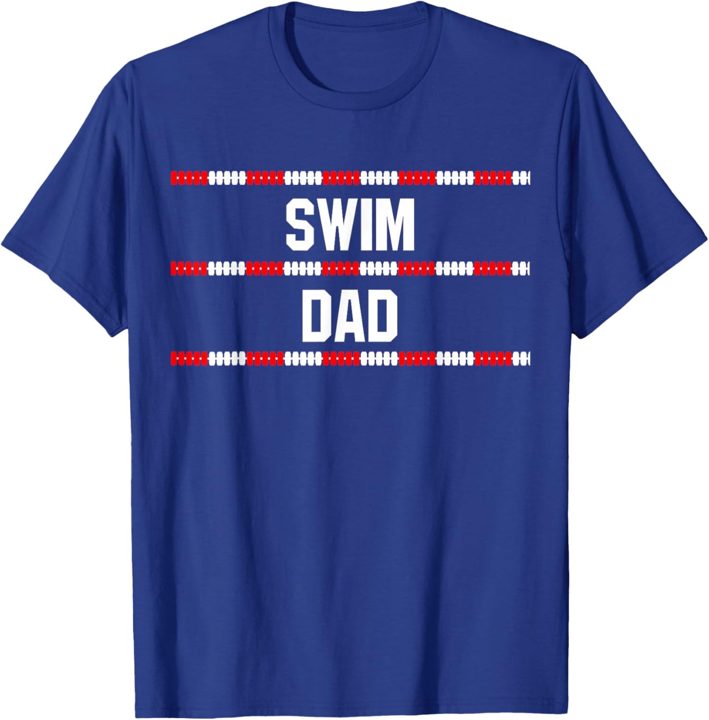 Swim Dad T Shirt T-Shirt - T-Shirt | Royal